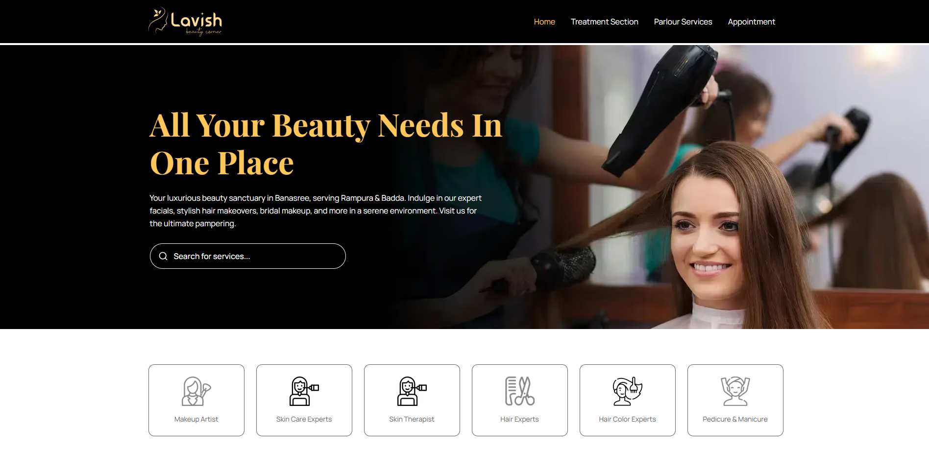 Lavish Beauty Corner