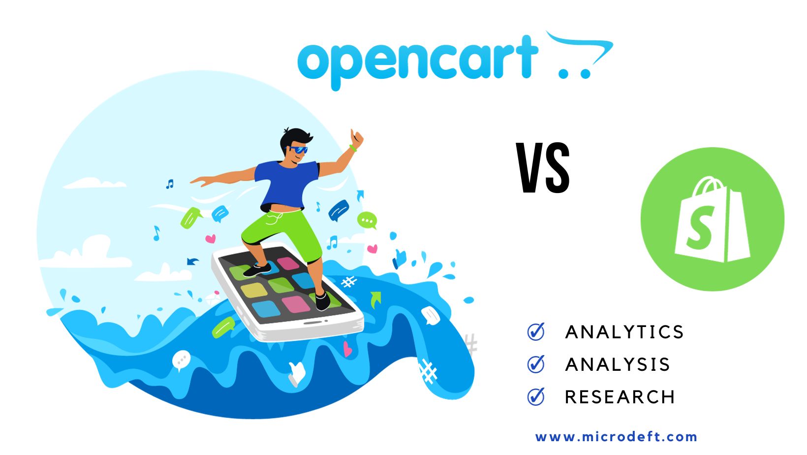 E-Commerce Face-Off: Unveiling the Pros and Cons of OpenCart vs Shopify
