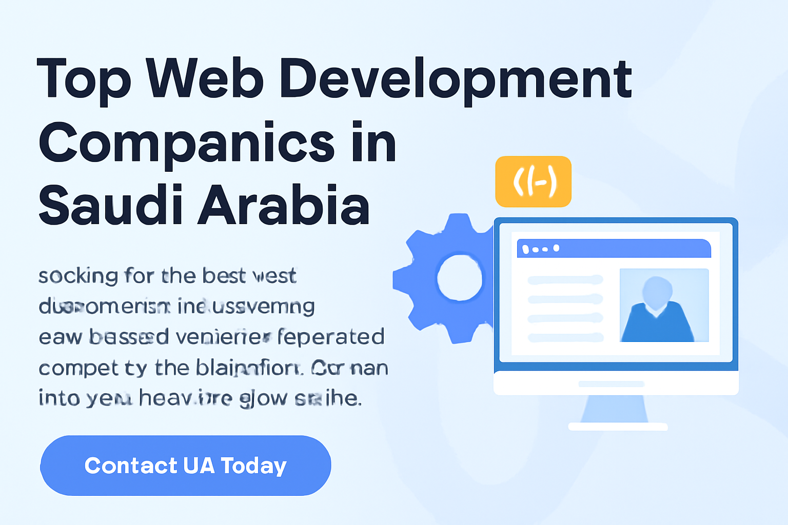 Top Web Development Companies in Saudi Arabia: Choosing the Right Partner for Your Business