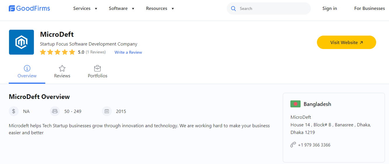 MicroDeft Reviews On GoodFirms